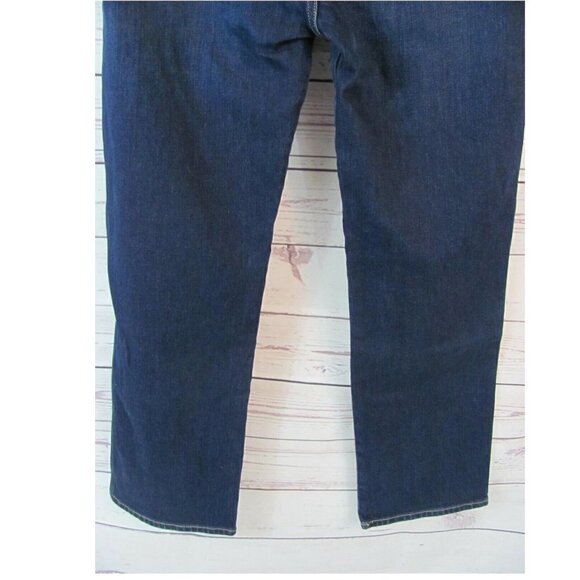 Lucky Brand Jeans Women's Size 6/28 (29 x 26) Straight Leg Mid Rise Dark Wash - Picture 8 of 10